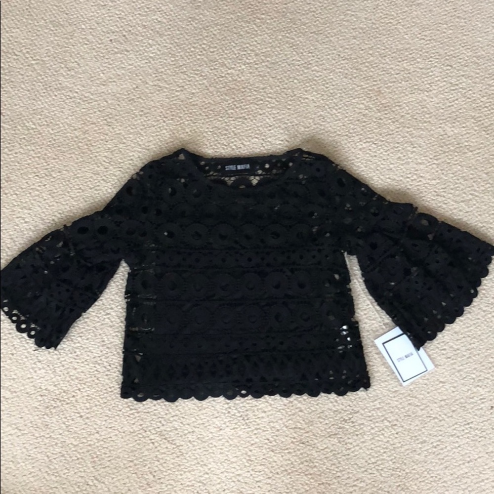 Black top with camisole